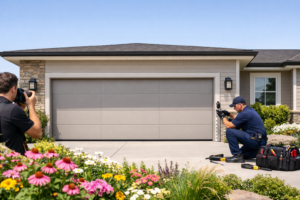 Natures Canvas Homes Frame Garage Doors That Make Every Garden Photo Look Better